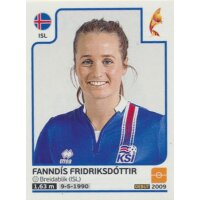 Sticker 209 - Fanndís Fridriksdóttir  -...