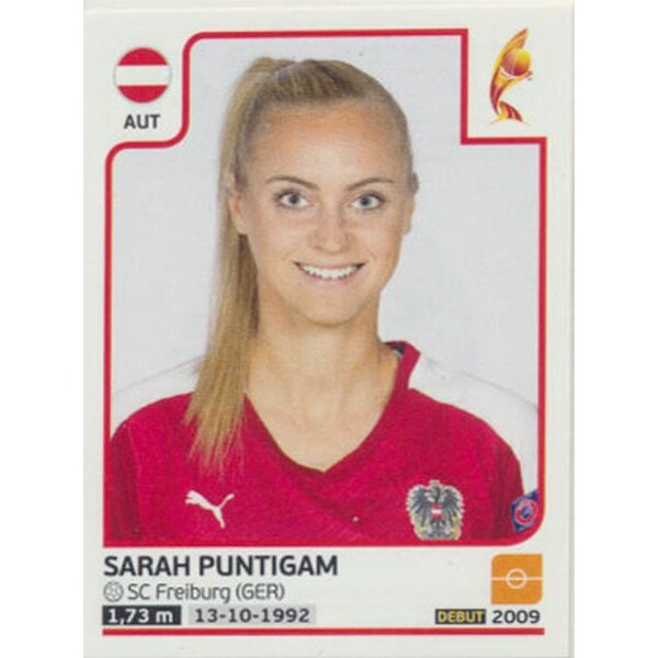 Sticker 228 - Sarah Puntigam - Österreich - Frauen EM2017