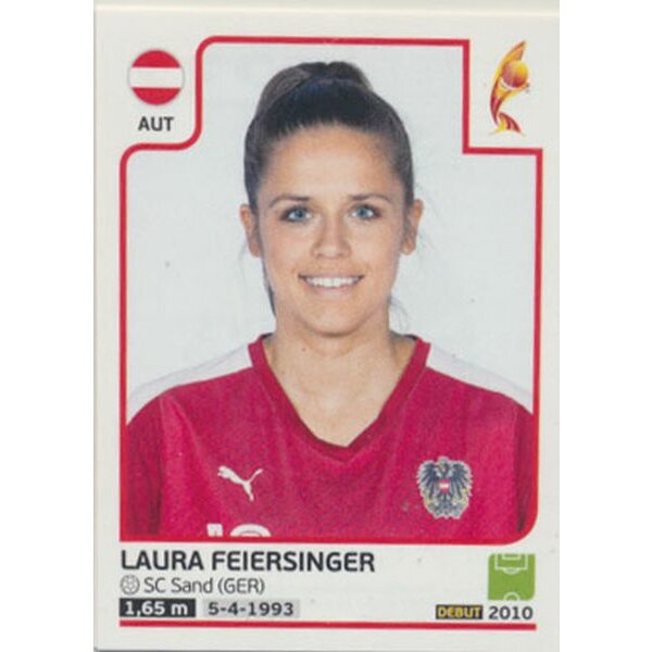 Sticker 232 - Laura Feiersinger - Österreich - Frauen EM2017
