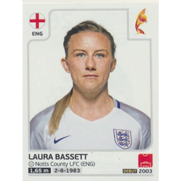 Sticker 264 - Laura Basset - England - Frauen EM2017