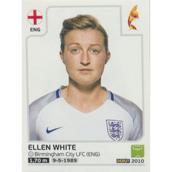 Sticker 274 - Ellen White - England - Frauen EM2017