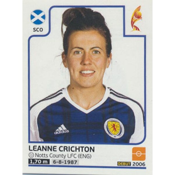 Sticker 289 - Leanne Crichton - Schottland - Frauen EM2017