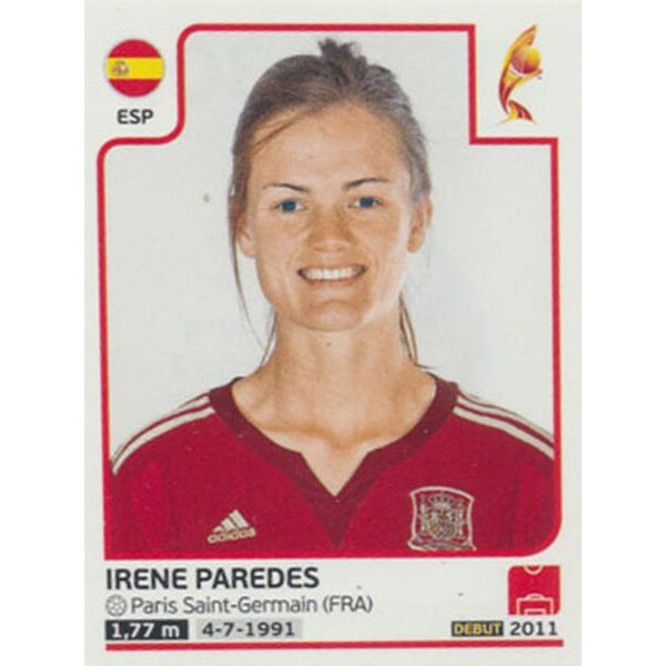 Sticker 300 - Irene Paredes - Spanien - Frauen EM2017