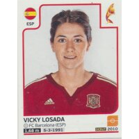 Sticker 306 - Vicky Losas - Spanien - Frauen EM2017
