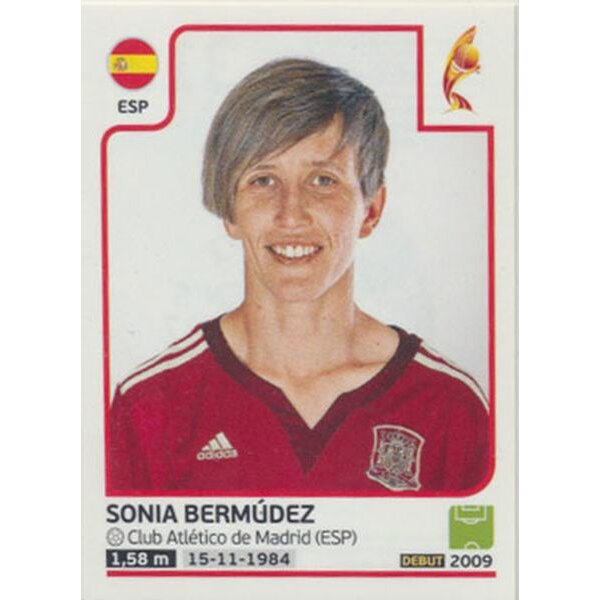 Sticker 312 - Sonia Bermúdez - Spanien - Frauen EM2017