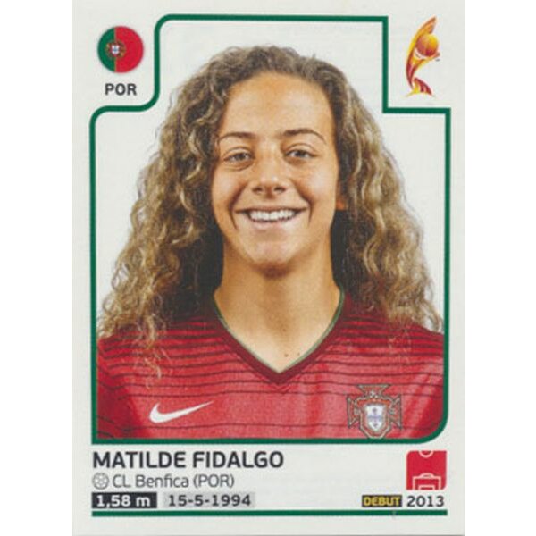Sticker 319 - Matulde Fidalgo - Portugal - Frauen EM2017
