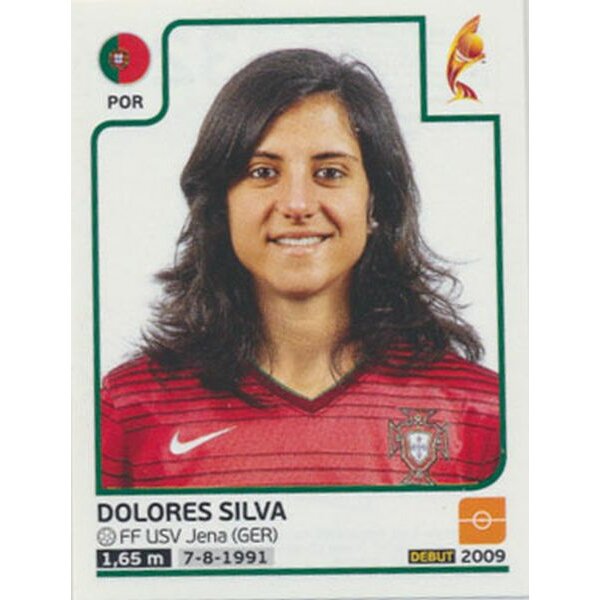 Sticker 326 - Dolores Silva - Portugal - Frauen EM2017