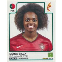 Sticker 332 - Diana Silva - Portugal - Frauen EM2017