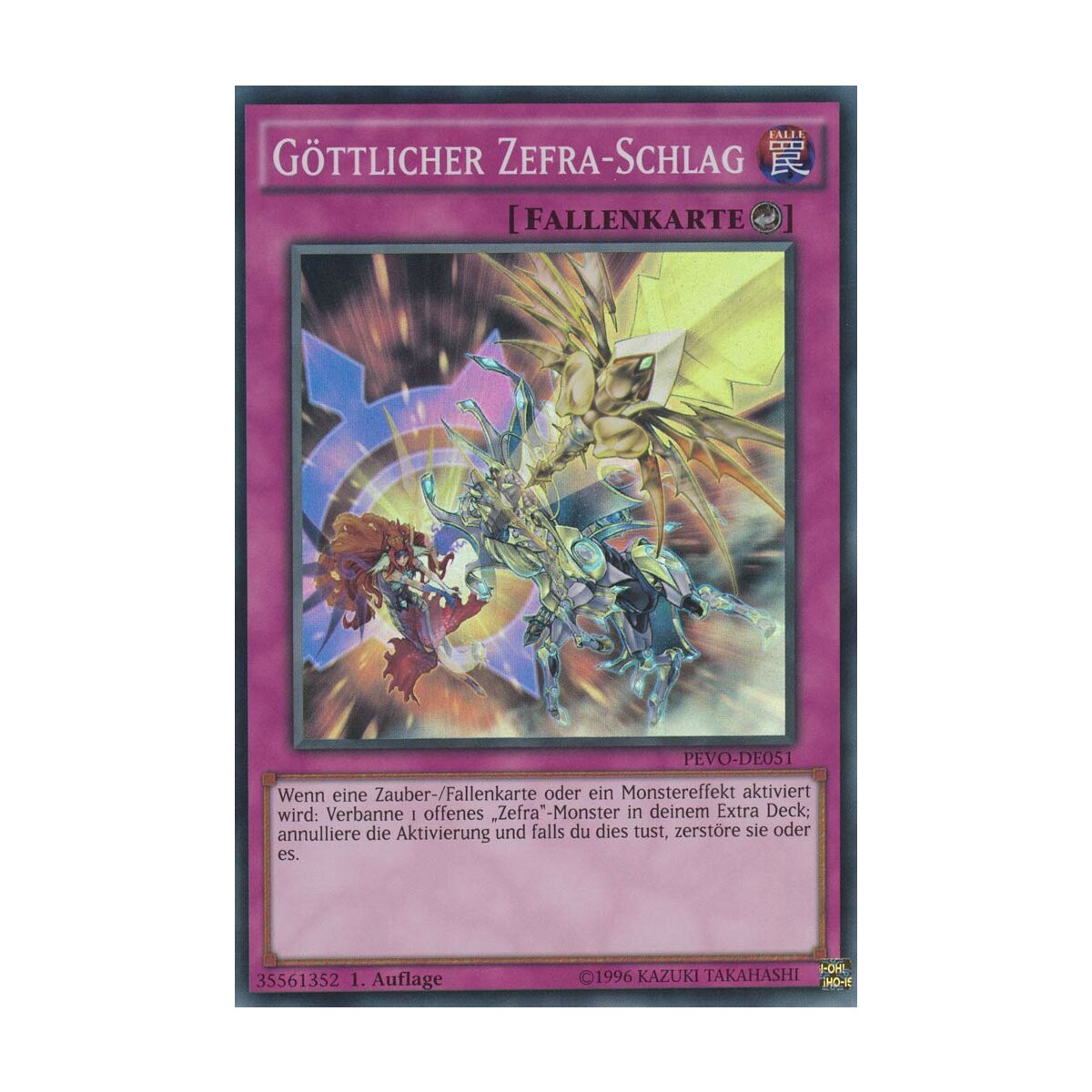 Yugioh Schwarzzahn-Magier Ultra Rare 1. Auflage DEUTSCH - Pendulum Evolution Mit Fieldcenter