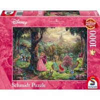 Schmidt Spiele 59474 - Puzzle Thomas Kinkade 1.000 Teile - Disney Dornröschen