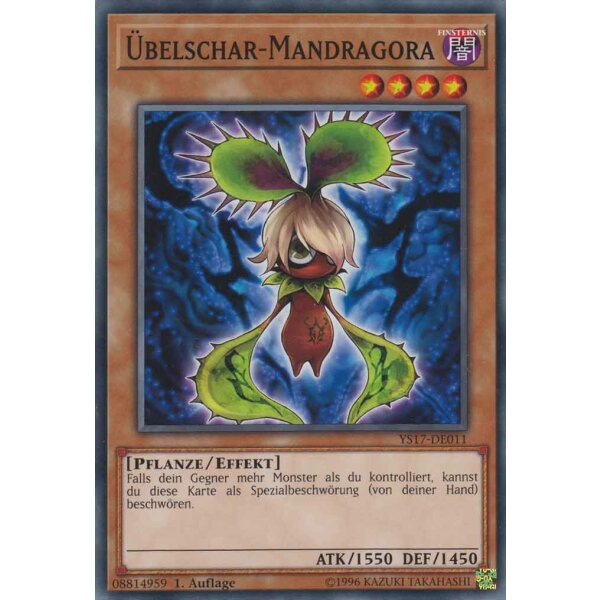 YS17-DE011 - Übelschar-Mandragora - 1. Auflage