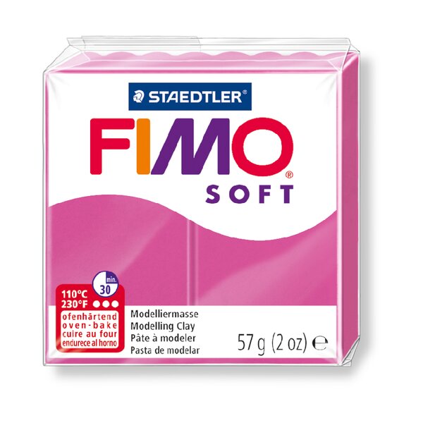 Fimo-Soft Modelliermasse 8020-22 Himbeere