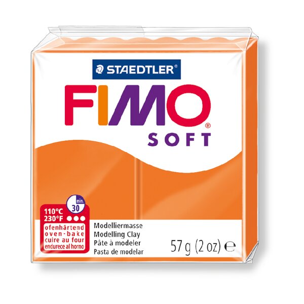 Fimo-Soft Modelliermasse 8020-42 Mandarine