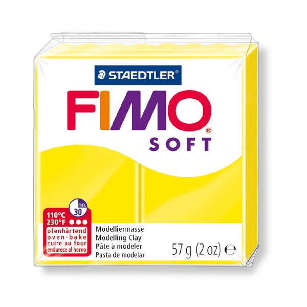 Fimo-Soft Modelliermasse 802010 Limone