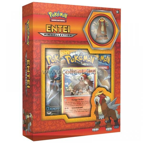 Pokémon Pin Box - Entei - Deutsch