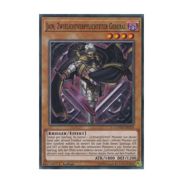 COTD-DE024 - Jain, Zwielichtverpflichteter General - 1. Auflage