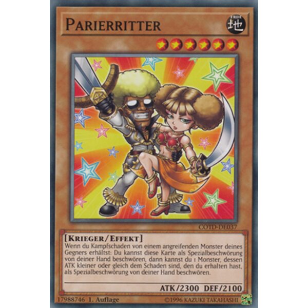 COTD-DE037 - Parierritter - 1. Auflage