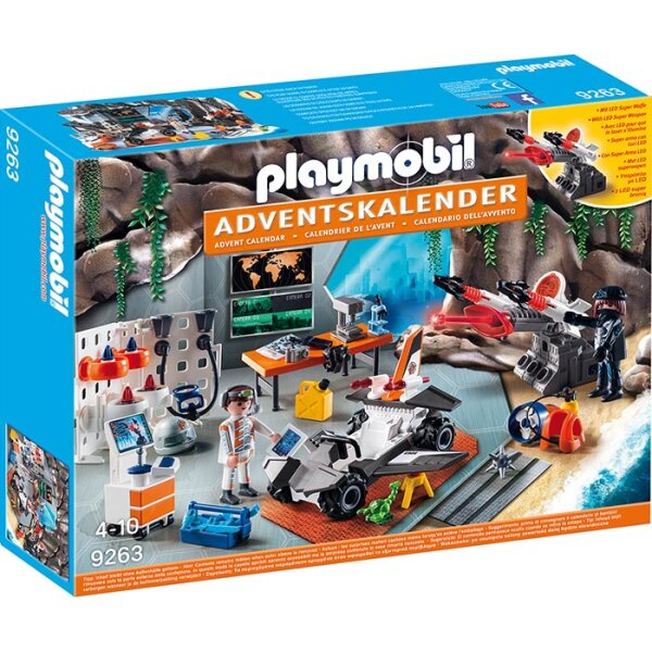 Playmobil - Adventskalender "Spy Team Werkstatt" (9263)