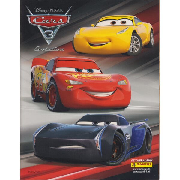 Disney Cars 3 - Sammelsticker - 1 Album