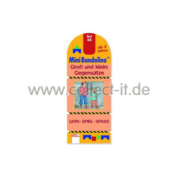 Arena BB Mini-Bandolino Mini-Bandolino Set 48, Groß u. klein - Gegensätze