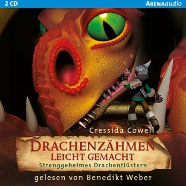 Arena HC Nonbooks Cowell, Strenggeheimes Drachenflüstern (3) CD
