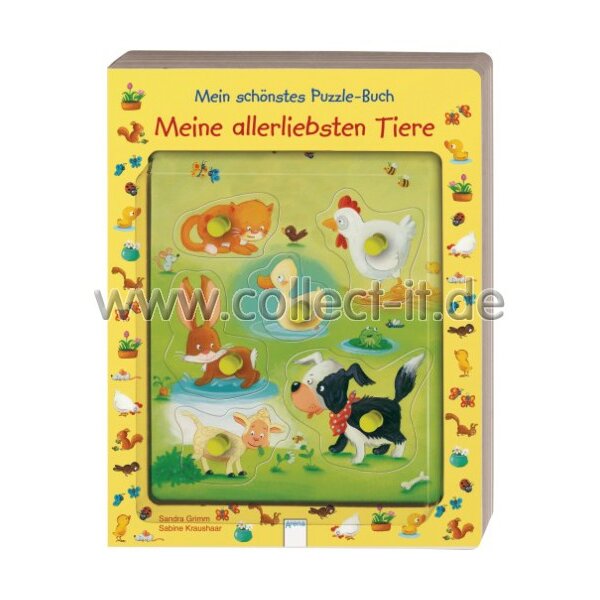 Arena BB Pappbilderbuch Grimm, Mein schönstes Puzzle-Buch, Meine