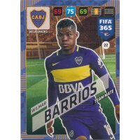 Fifa 365 Cards 2018 - 022 - Wilmar Barrios - Boca Juniors