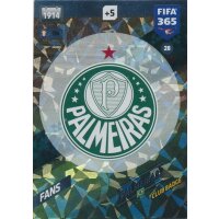 Fifa 365 Cards 2018 - 028 - Palmeiras Badge - Palmeiras -...