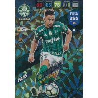 Fifa 365 Cards 2018 - 032 - Willian - Palmeiras - Fans