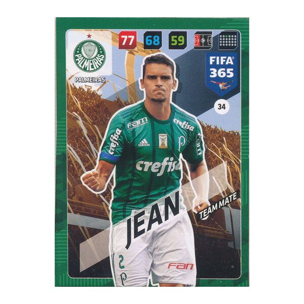 Fifa 365 Cards 2018 - 034 - Jean - Palmeiras - Impact Signing