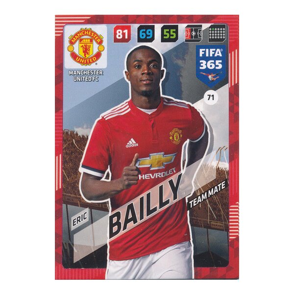 Fifa 365 Cards 2018 - 071 - Eric Bailly - Manchester United FC