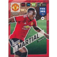 Fifa 365 Cards 2018 - 080 - Anthony Martial - Manchester...