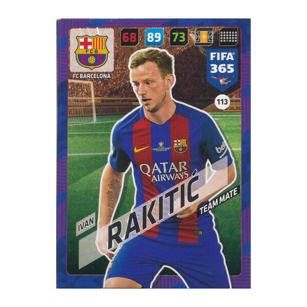 Fifa 365 Cards 2018 - 113 - Ivan Rakitic - FC Barcelona