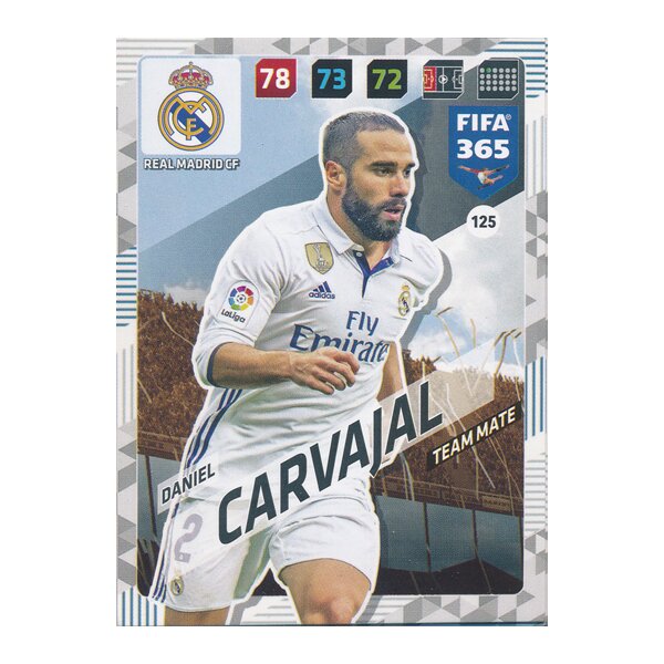 Fifa 365 Cards 2018 - 125 - Daniel Carvajal - Real Madrid CF