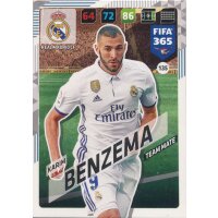 Fifa 365 Cards 2018 - 135 - Karim Benzema - Real Madrid CF