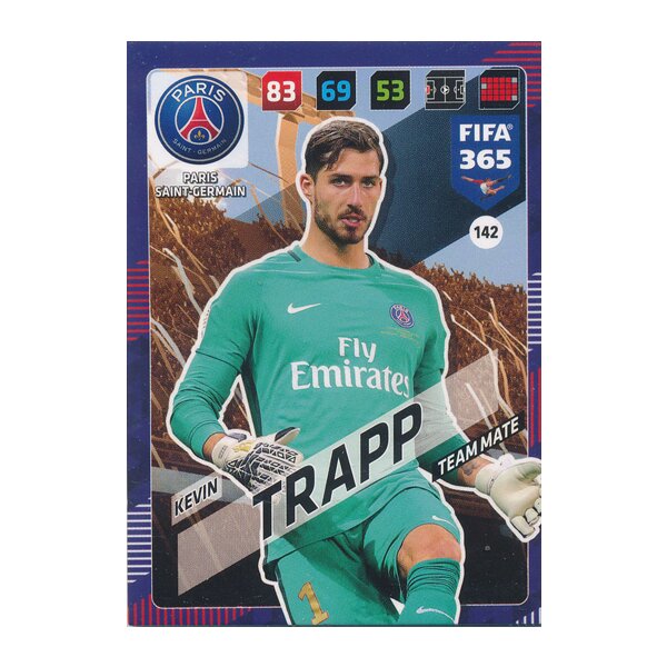 Fifa 365 Cards 2018 - 142 - Kevin Trapp - Paris Saint-Germain