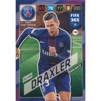 Fifa 365 Cards 2018 - 150 - Julian Draxler - Paris...