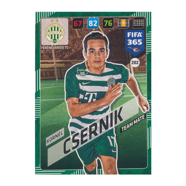 Fifa 365 Cards 2018 - 202 - Kornél Csernik - Ferencvárosi TC