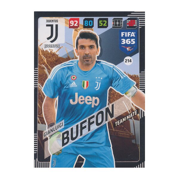 Fifa 365 Cards 2018 - 214 - Gianluigi Buffon - Juventus