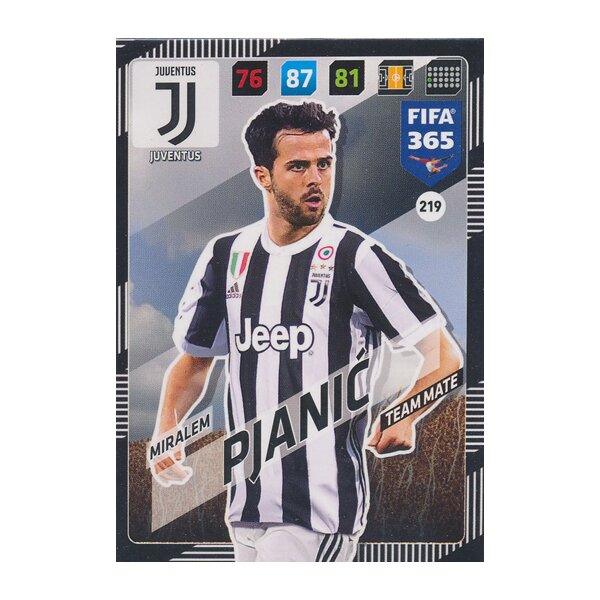 Fifa 365 Cards 2018 - 219 - Miralem Pjanic - Juventus