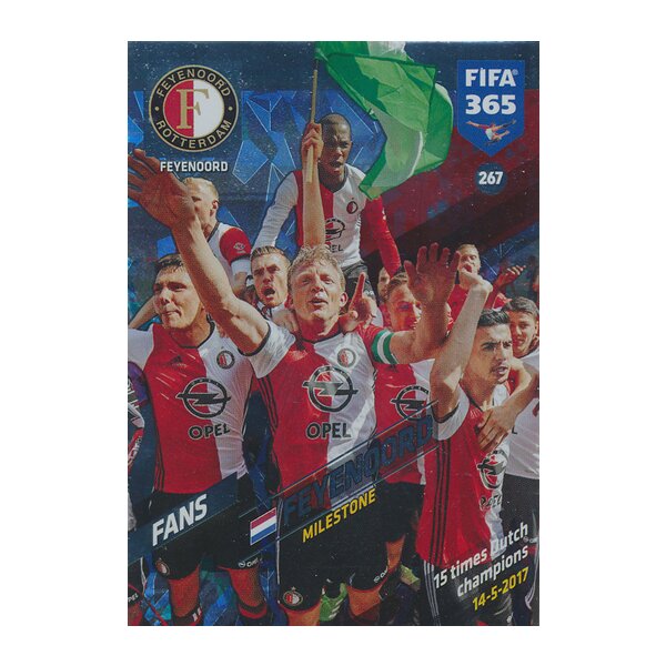 Fifa 365 Cards 2018 - 267 - Feyenoord - Feyenoord - Fans