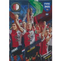 Fifa 365 Cards 2018 - 267 - Feyenoord - Feyenoord - Fans