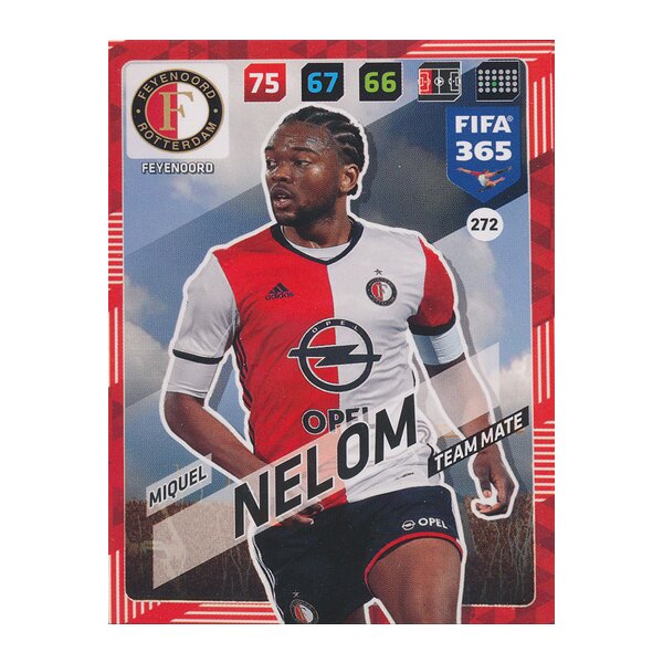 Fifa 365 Cards 2018 - 272 - Miquel Nelom - Feyenoord