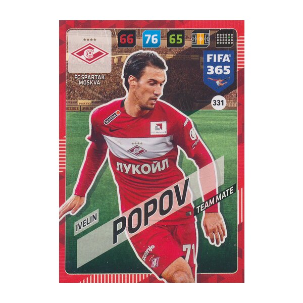 Fifa 365 Cards 2018 - 331 - Ivelin Popov - FC Spartak Moskva
