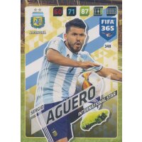 Fifa 365 Cards 2018 - 348 - Sergio Aguero - Argentinien