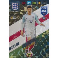 Fifa 365 Cards 2018 - 373 - Dele Alli - England - Fans