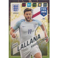 Fifa 365 Cards 2018 - 382 - Adam Lallana - England