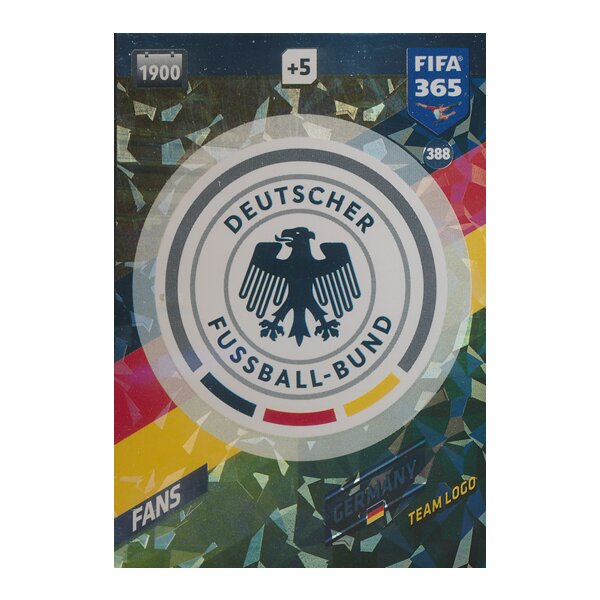 Fifa 365 Cards 2018 - 388 - Germany Logo - Deutschland - Team Logo