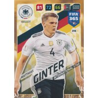 Fifa 365 Cards 2018 - 398 - Matthias Ginter - Deutschland