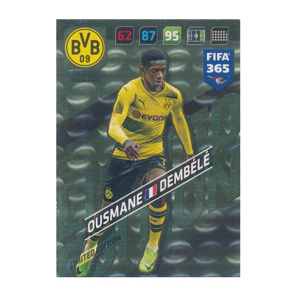 Fifa 365 Cards 2018 - LE2 - Ousmane Dembele - Limited Edition